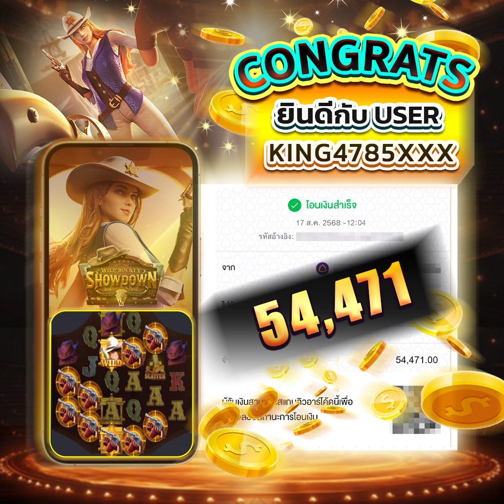 รีวิวจากสมาชิกเกม Wild Bounty Showdown